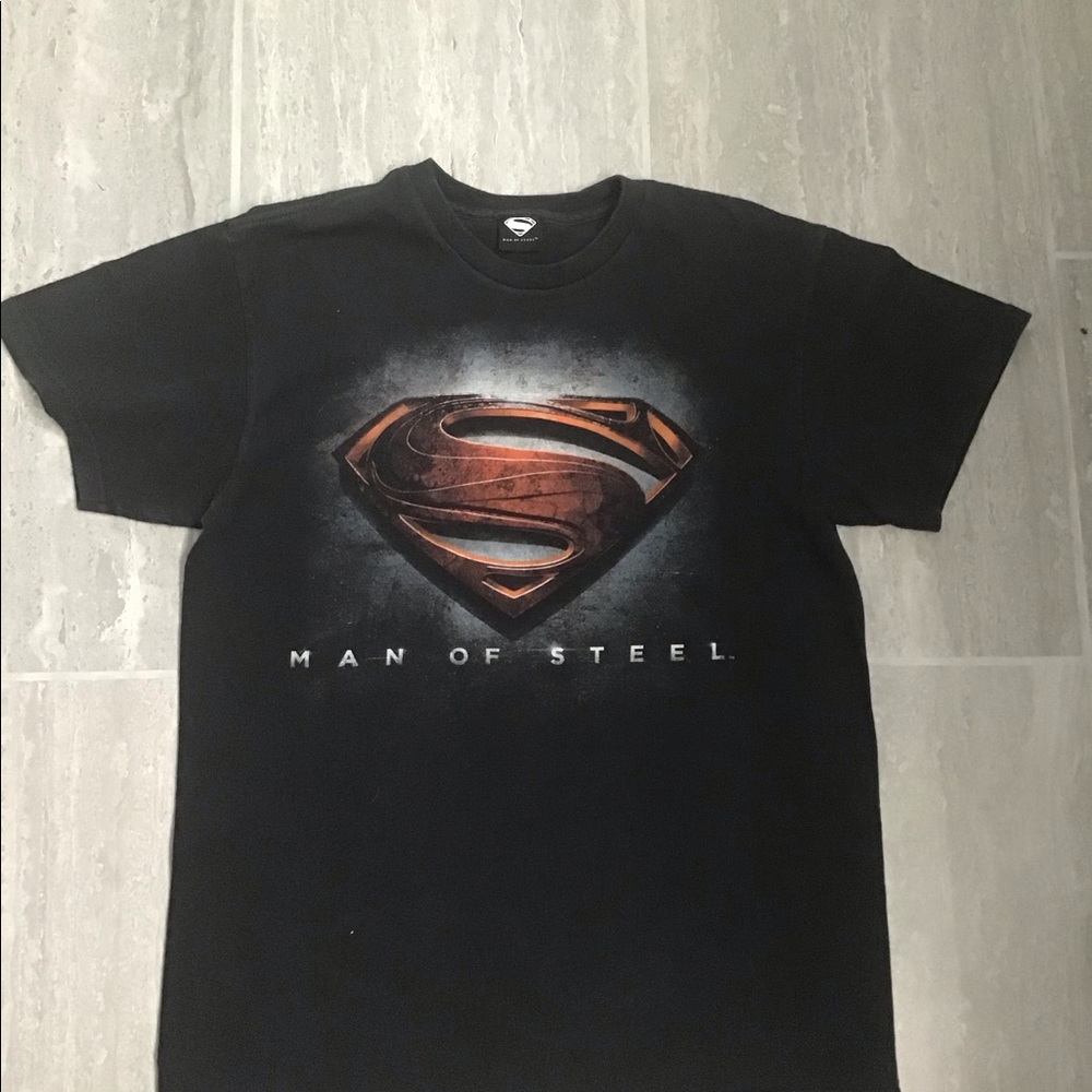 - Superman Man of Steel T-Shirt